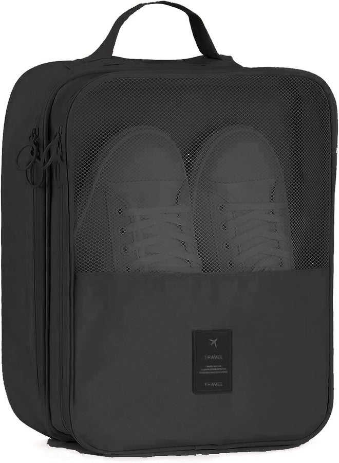 STARFLYER Shoe Bag Holds 3 Pair of Shoes for Travel and Daily Use Storage Pouch.-Multi Color - Image 1